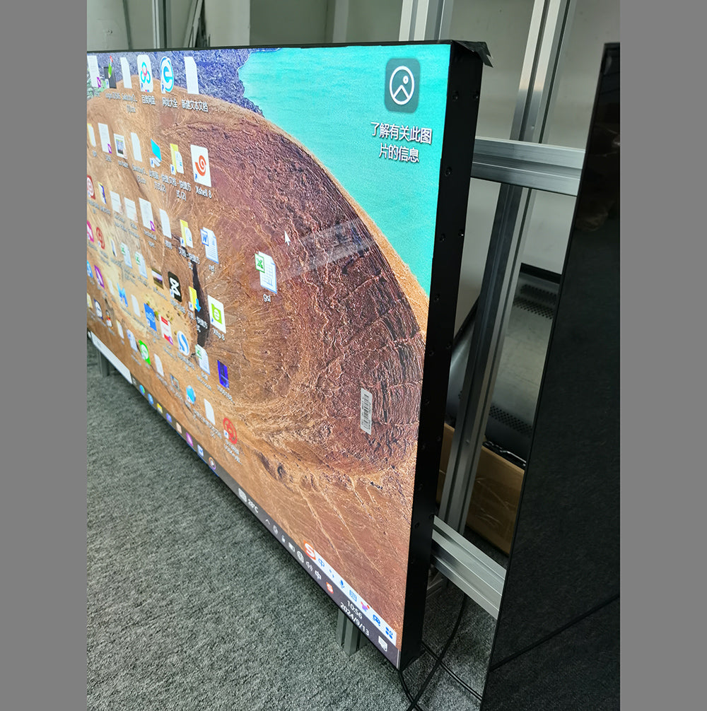 Fultape 4k 65” High Brightness 700nits Seamless LCD video wall with BOE panels, 2*2 package